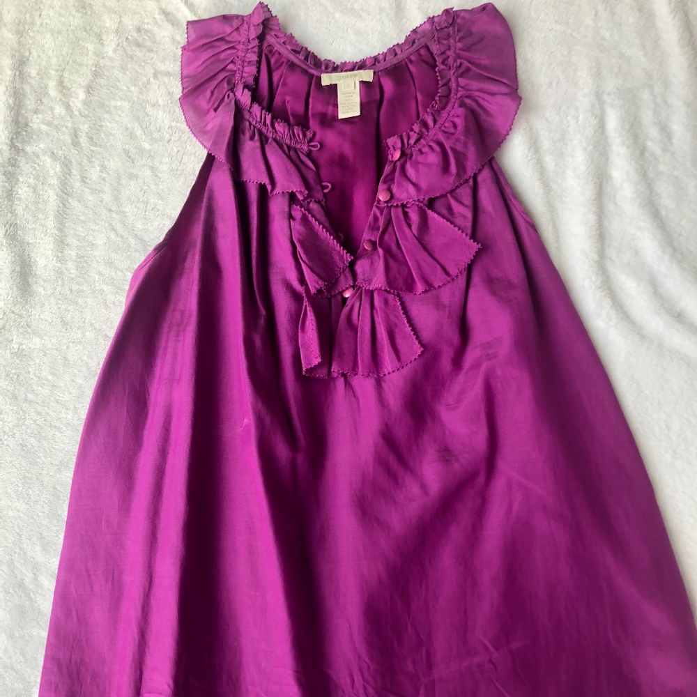 J. Crew Silk Blouse/Tank Top